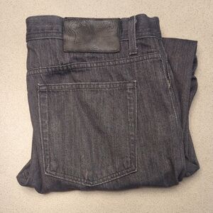 Naked & Famous Denim Gray Straight-Leg Jeans